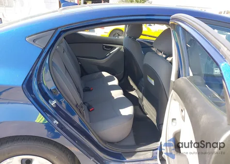 2016 Hyundai Elantra Se from USA, damaged, VIN 5NPDH4AE6GH714157